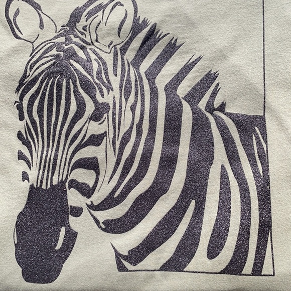 Tee shirt Garcia with glittery zebra - Picture 2 of 5